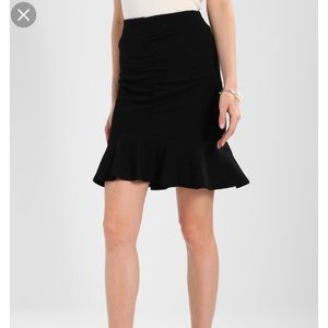 Banana Republic Wool Flounce Skirt